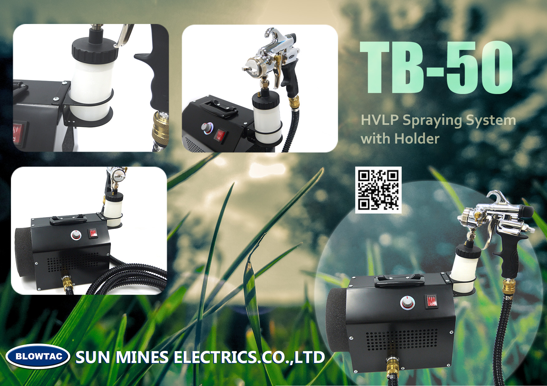 BLOWTAC-HVLP製品セットの新しいデザイン-カップホルダーセット